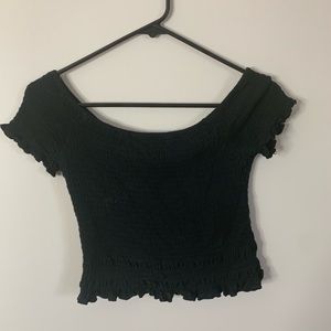 Black crop top!